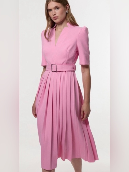 Karen Millen Dresses & Skirts - Karen Millen Pleated Belt Dress